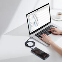 baseus usb c 200 - Baseus CAJY000701 Black - 10 nuotrauka
