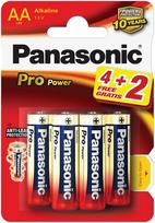 Panasonic LR6PPG Pro Power 4+2 x AA