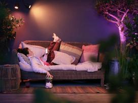 philips lauko sviestuvas - Philips Hue Lily, 8W, LED, IP65, juodas - 10 nuotrauka