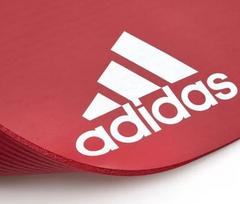 fitneso kilimelis - Treniruočių kilimėlis Adidas Fitness 7 mm, raudonas - 2 nuotrauka