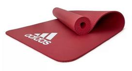 fitneso kilimelis - Treniruočių kilimėlis Adidas Fitness 7 mm, raudonas - 3 nuotrauka