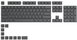 Klavišų dangtelis Glorious PC Gaming Race GPBT Black Ash US, juoda