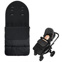 Maišas vežimėliui Zoogi Stroller Footmuff, juoda