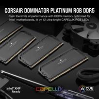 ram ddr5 32gb - Corsair Dominator Platinum RGB CMT32GX5M2X6200C36, DDR5, 32 GB, 4800 MHz - 5 nuotrauka