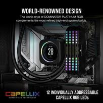 ram ddr5 32gb - Corsair Dominator Platinum RGB CMT32GX5M2X6200C36, DDR5, 32 GB, 4800 MHz - 7 nuotrauka