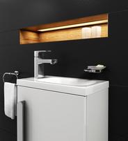 praustuvai 40 cm - Praustuvas Ravak Chrome 400 R be persipylimo, XJGP1100000 - 4 nuotrauka