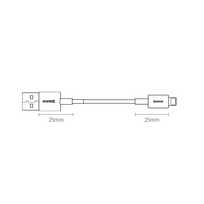 usb lightning laidas baseus - Baseus CALYS-02 Superior Cable 2,4A USB - Lightning White - 2 nuotrauka