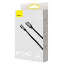 baseus 20w lightning - Baseus Legend Mobile Game Elbow USB Type C to Lightning 20W, 1m Black - 6 nuotrauka