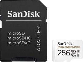 v30 u3 256gb - Sandisk 256GB High Endurance micro SDXC UHS-III - 4 nuotrauka