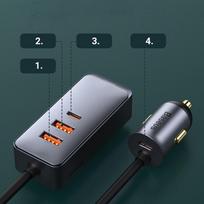 baseus 120w - Baseus Share Together U2+C2 CCBT-A0G - 11 nuotrauka