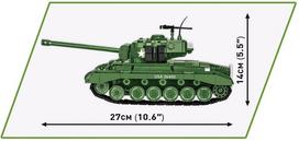 cobi 2564 - Cobi Historical Collection M26 Pershing T26E3, 904 vnt. - 5 nuotrauka