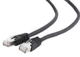 Gembird Cable S/FTP Patch CAT 6a Black 1m
