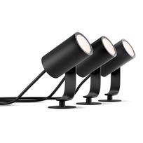 Philips Hue Lily White & Color, 8W, LED, IP65, juodas