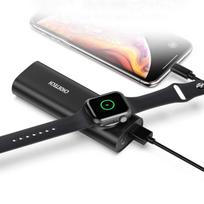iphone pakrovejas ikroviklis - Choetech T315 for iPhone/ iWatch, juoda - 2 nuotrauka