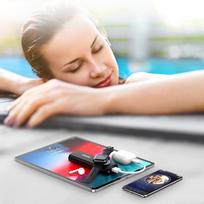 iphone pakrovejas ikroviklis - Choetech T315 for iPhone/ iWatch, juoda - 4 nuotrauka