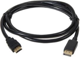 hdmi to displayport kabelis - Sbox Displayport to HDMI 2m Black - 2 nuotrauka