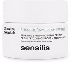 detoxas lt - Kremas SENSILIS SUPREME SPF15 detoksikuojantis ir regeneruojantis dieninis, 50ml - 1 nuotrauka
