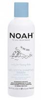 Noah Kids Gel Shower Shampoo Dušo gelis ir šampūnas su pienu ir cukrumi vaikams, 250ml