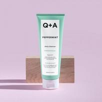 q a prausiklis -  Q+A kasdieninis veido prausiklis PEPPERMINT, 125 ml - 2 nuotrauka