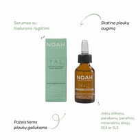 plauku serumai ir aliejai - Atkuriamasis plaukų serumas lūžinėjantiems ir pažeistiems plaukams Noah 20 ml - 2 nuotrauka