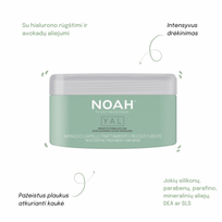 noah yal - Gydomoji atkuriamojo poveikio plaukų kaukė su hialuronu, 200 ml - 3 nuotrauka
