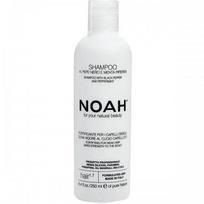 noah sampunas - Noah 1.7. Šampūnas With Juodas Peper And Pepermint Plaukus stiprinantis šampūnas silpniems, slenkantiems plaukams, 250 ml - 3 nuotrauka