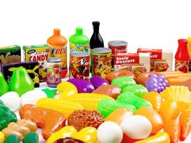 zaislines darzoves - EcoToys Plastic Vegetables Fruit Kitchen Toys 120pcs - 3 nuotrauka