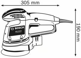 bosch gex 34 - Bosch GEX 34-125, 340 W - 3 nuotrauka