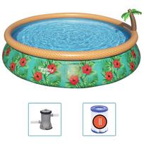 pripuciama sukurine vonia - Bestway, 457x84 "Fast Set" - 1 nuotrauka
