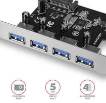 adapter pcie - Axagon PCEU-430VL - 2 nuotrauka
