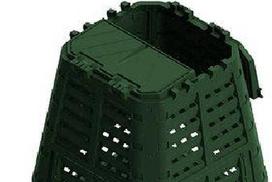 1000 deze kompostui - Komposto dėžė Patrol Group Green, 890 mm x 890 mm x 80 mm, 480 l - 2 nuotrauka