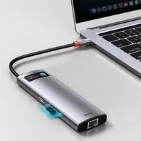 hdmi ilgintuvas - Metal Gleam Series 8-in-1 Multifunctional CAHUB-CV0G - 6 nuotrauka