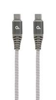 ikrovimo type 2 kabelis - Kabelis GEMBIRD USB-C PD 1.5M/CC-USB2B-CMCM60-1.5M - 2 nuotrauka