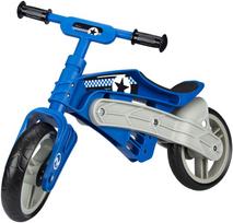 Balansinis dviratis Nijdam Rider 52LA, mėlynas/pilkas, 9"