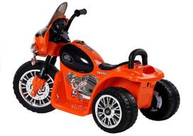 vaikiskas motociklas - Elektrinis motociklas vaikams JT568, oranžinis - 5 nuotrauka