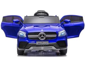 elektromobilis vaikams mercedes glc - Vienvietis elektromobilis Mercedes GLC, lakuotas mėlynas - 3 nuotrauka