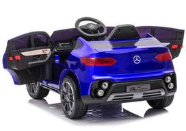 elektromobilis vaikams mercedes glc - Vienvietis elektromobilis Mercedes GLC, lakuotas mėlynas - 4 nuotrauka