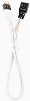 corsair laidai - Corsair Premium Sleeved Front Panel Extension Kit 30cm White - 4 nuotrauka