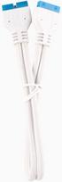 corsair laidai - Corsair Premium Sleeved Front Panel Extension Kit 30cm White - 5 nuotrauka