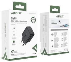 30w pakrovejas -  AceFast A21 USB-C QC3.0, USB-C, juoda - 4 nuotrauka