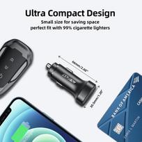 ikroviklis ausines -  AceFast B2 Dual USB-C, 2 x USB-C, juoda - 7 nuotrauka