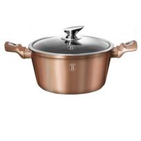 troskintuvai senukai lt - GRANITINIS PUODAS 24cm BERLINGER HAUS ROSE GOLD BH-1515 - 1 nuotrauka