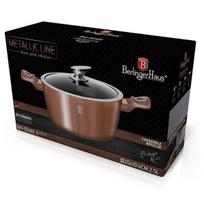 troskintuvai senukai lt - GRANITINIS PUODAS 24cm BERLINGER HAUS ROSE GOLD BH-1515 - 2 nuotrauka