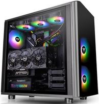 computer case - Thermaltake View 31 Midi Tower Tempered Glass ARGB Edition Black (Juodas) - 6 nuotrauka