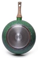wok keptuve - Fissman Malachite Wok Pan 28x8cm Green - 3 nuotrauka