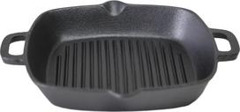 iron pan - Fissman Grill Pan Cast Iron 26x5cm Square 4097 - 2 nuotrauka