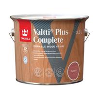 tikkurila - Medienos dažyvė TIKKURILA VALTTI PLUS COMPLETE, šilko matiniai, vyšnios sp., 2,5 l - 1 nuotrauka