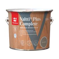 tikkurila - Medienos dažyvė TIKKURILA VALTTI PLUS COMPLETE, šilko matiniai, pilkos sp., 2,5 l - 1 nuotrauka