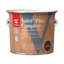 tikkurila valtti plus complete 5 l - Medienos dažyvė TIKKURILA VALTTI PLUS COMPLETE, šilko matiniai, tamsiai rudos sp., 2,5 l - 1 nuotrauka