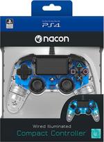zaidimu pultelis nacon - Žaidimų pultas Bigben Nacon Compact Controller Wired Illuminated Blue - 10 nuotrauka